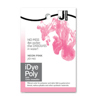 iDye Poly Fabric Dye 14g Neon Pink