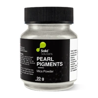 Solid Solutions Mica Powder 20g Glacier