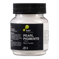 Solid Solutions Mica Powder 20g Interference Ghost White