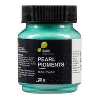 Solid Solutions Mica Powder 20g Turquoise Blue