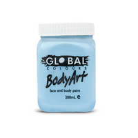 Body Art Paint 200ml Light Blue