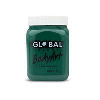 Body Art Paint 200ml Dark Green 