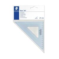 Staedtler Set Square 21cm 45 Degree