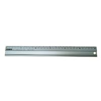 Aluminium Non Slip Ruler 30cm