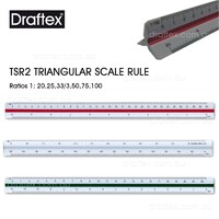 Scale Ruler Triangular 300mm TSR 2