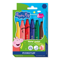 Staedtler Noris Peppa Pig Junior Fibre Tip Pen Set 6