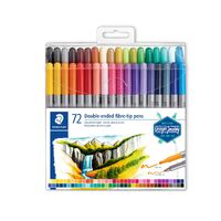 Staedtler Double Ended Fibre Tip Marker Set 72