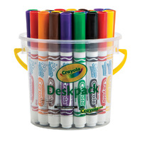 Crayola Washable Marker Desk Pack 32 Classic