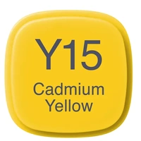 Copic Classic Marker Y15 Cadmium Yellow 