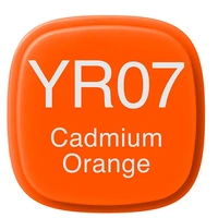 Copic Classic Marker YR07 Cadmium Orange 