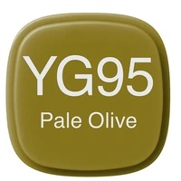 Copic Classic Marker YG95 Pale Olive 