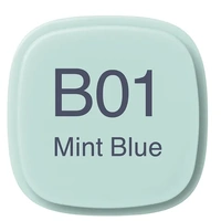 Copic Classic Marker B01 Mint Blue 
