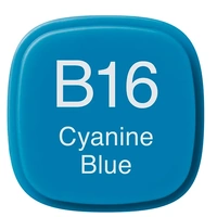 Copic Classic Marker B16 Cyanine Blue
