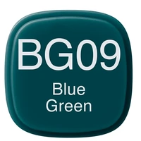 Copic Classic Marker BG09 Blue Green 