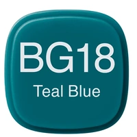 Copic Classic Marker BG18 Teal Blue 
