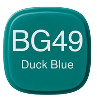Copic Classic Marker BG49 Duck Blue 