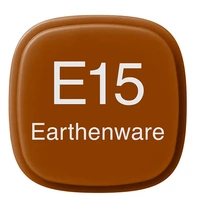 Copic Classic Marker E15 Dark Suntan 