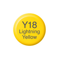 Copic Ink Y18 Lightning Yellow 12ml CLEARANCE
