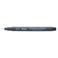 Pentel Pointliner Black 0.5mm