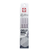 Sakura Gelly Roll Pen Set 3 White 05 08 10