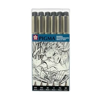 Sakura Pigma Pen Manga Intermediate Skills Set 6