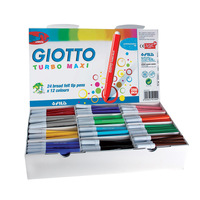 Giotto Turbo Maxi Marker Set 288
