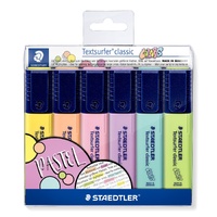 Staedtler Textsurfer Highlighter 364 Set 6 Pastel Colours