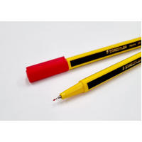 Staedtler Noris 333 Fineliner Red Box 10