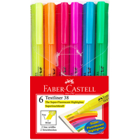 Faber Castell Textliner Highlighter Set 6