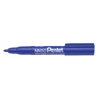 Pentel NN50 Bullet Tip Marker Blue 