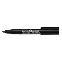 Pentel NN50 Bullet Tip Marker Black 