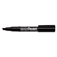 Pentel NN60 Chisel Tip Marker Black 