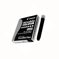 Pilot Parallel Calligraphy Pen Cartridges Pack 6 Black 