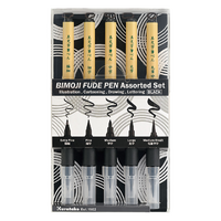 Kuretake Bimoji Fude Pen Set 5