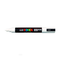 Posca Paint Marker PC-5M White Medium Bullet Tip