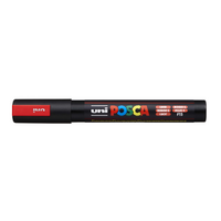 Posca Paint Marker PC-5M Fluro Red Medium Bullet Tip