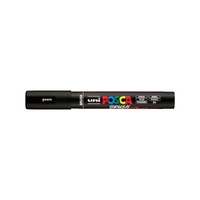 Posca Paint Marker PC5BR Brush Tip Black