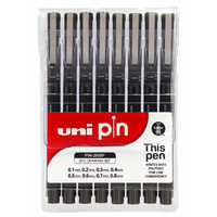 UniPin Fineliner Set 8 