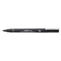 Uni Pin Fineliner Black Pen 0.03