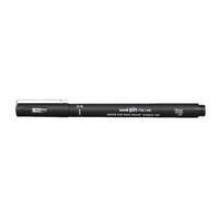 Uni Pin Fineliner Black Pen 0.6