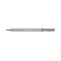Uni Pin Fineliner Light Grey Pen 0.1