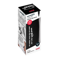 Uni Pin Fineliner Essential Bag Set 15 