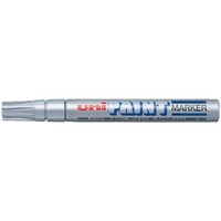 Uni Paint Opaque Marker Silver  Medium Tip