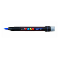 Posca PCF350 Paint Pen Brush Tip Blue