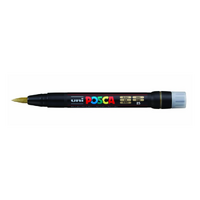 Posca PCF350 Paint Pen Brush Tip Gold 