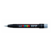 Posca PCF350 Paint Pen Brush Tip Silver