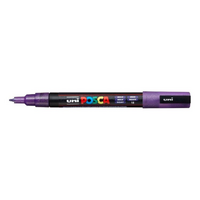 Posca PC3M Paint Marker Thin Glitter Violet