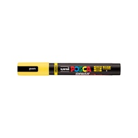 Posca PC5BR Paint Marker Brush Tip Yellow