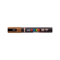 Posca PC5BR Paint Marker Brush Tip Brown