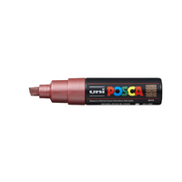 Posca PC8K Bold Paint Marker Metallic Red